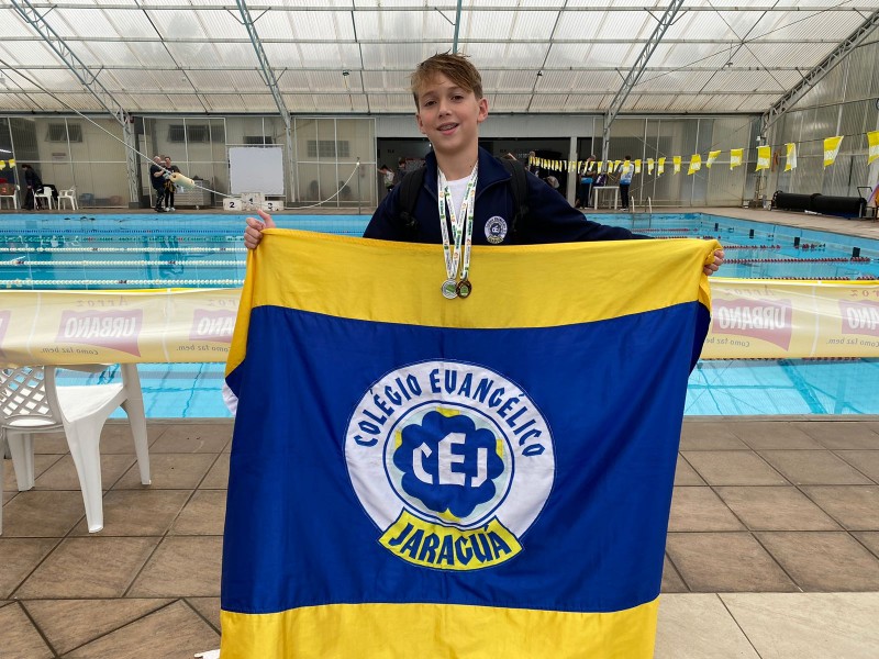 Mais conquistas nos Jogos Escolares Semana da Pátria na Natação!